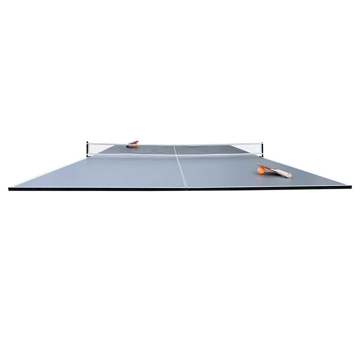 RACK Virgo Table Tennis Conversion Top for Billiard/Pool Table (Gray) RACK