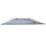 RACK Virgo Table Tennis Conversion Top for Billiard/Pool Table (Gray) RACK