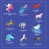 My Sticker Paintings: Unicorns: 10 Magnificent Paintings (Happy Fox Books) For Kids 6-10 to Create Unicorns with Up to 100 Removable, Reusable Stickers for Each Design, plus Fun Facts and Folklore Happy Fox Books