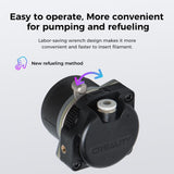 Creality K1 Extruder with Motor, Official Upgraded K1 Extrusion Mechanism Kit Direct Drive Extruder Dual Gear Feeding Smooth Feeding High Speed Printing for K1/K1 Max/K1C Ender 3 V3 Plus 3D Printer Creality