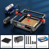 Coolook CK1-55 Laser Engraver, 5.5W Laser Engraving Machine, Laser Cutter for Wood, Metal, Aluminum, Glass, Leather, 500 mm/s Speed, 32-Bit Main Chip Control, 300x300mm Engraving Area Goeson