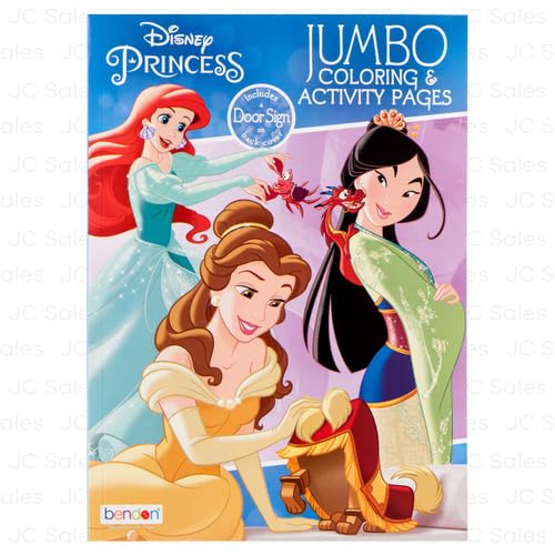 Useful Universe 2 Pk. Disney Princess Gigantic Coloring & Activity Book 48 Pages (Assorted Activity Books) Useful Universe