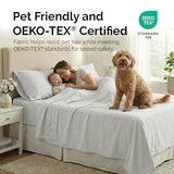 Southshore Fine Living, Inc. 21-Inch Extra Deep Pocket Queen Sheet Set 6 Piece for Tall Mattress, Pet Hair Resistant Bedding, Microfiber Queen Size Sheets, Breathable Easy Care, Light Grey Sheets Southshore Fine Living, Inc.
