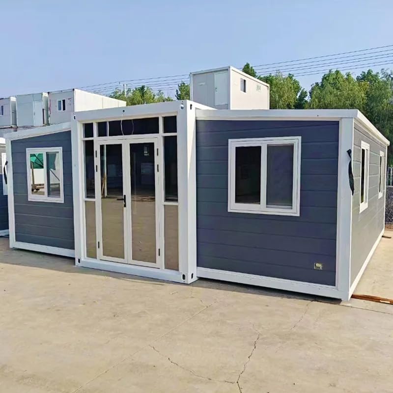 Luxury Modular 20ft & 40ft Prefab Home - 3 Bedrooms, Ready-to-Move-in Tiny Cabin - WoodArtSupply