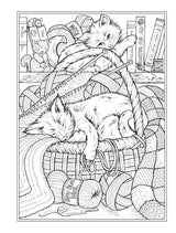 Creative Haven It's a Cat's World! Coloring Book (Adult Coloring Books: Pets) WoodArtSupply