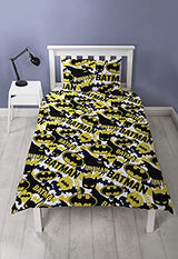 Character World Batman Camo Single Duvet Cover and Pillowcase Set BATMAN
