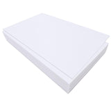 Jtnohx Stiff Felt Sheets, 32 Pcs Felt Fabric, 7"×11.3" Color Felt for Crafts, Craft Felt Square for Sewing Embroidery Handwork and Festivals Party (White) Jtnohx