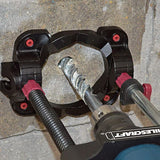 Milescraft 1368 DrillMate Portable Drill Guide - NO CHUCK. Must have 43mm Diameter Collar International Style Drills. Multi-Angle Drilling with Control Spring. NOT FOR MOST DRILLS|Black Milescraft