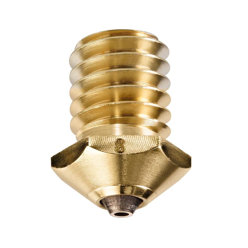 DUROZZLE Diamond PCD Tip 3D Printer Nozzles, Hardened High Precision for Bambu Lab P1P / P1S / X1 / X1C Upgraded Hotend High Speed 3D Printing (Bambu Lab, 0.8mm) - WoodArtSupply