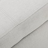 Christopher Knight Home Mission Fabric Storage Ottoman, Light Grey Christopher Knight Home