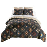 Donna Sharp Phoenix Comforter Bedding Set - 3-Piece Queen Size Reversible Comforter Set - Includes 1 Plush Comforter and 2 Pillowcases - Machine Washable Donna Sharp