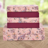 Elegant Comfort Softest and Coziest 6-Piece Sheet Set - 1500 Premium Hotel Quality Microfiber - Deep Pocket, Wrinkle Resistant 6-Piece Paisley Pattern Bed Sheet Set, Full, Paisley Coral Elegant Comfort
