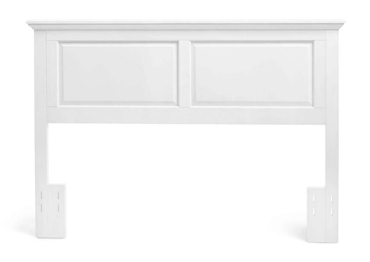 Mantua Arcadia Headboard (Full/Queen, Gloss White) Glenwillow Home