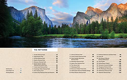 America the Beautiful Cross Stitch: Stitch 30 of America's Most Iconic National Parks and Monuments becker&mayer! Books