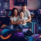 Erosebridal Game Consoles Gamer Bedding Set King Gamer Gifts,Gaming Comforter Sets for Boys Space Glow Geometric Kids Comforter Sets Boys Red Green Blue Teal,Teen Boy Room Decor Erosebridal