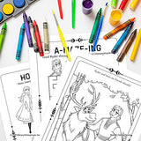 Disney Frozen 2 Elsa and Anna Giant 192-Page Coloring and Activity Book with Over 100 Stickers and a Poster 45820 Bendon Disney