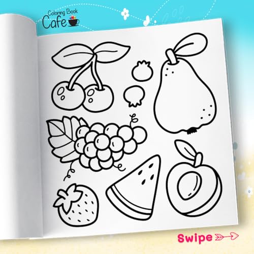 Cozy Summer: Bold & Easy Coloring Book for Adults and Teens Featuring Fun Summer Designs for Stress Relief and Relaxation (Bold and Easy Coloring Books) WoodArtSupply