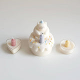 2 PCS Mini Long Cylinder Shape Mold Pillar Cylinder Shape Mold Silicone Candle Molds Mini Twisted Cylinder Mould for Candle Home Decoration Candle Making Birthday Cake Decor AddLotLot