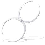 Saysurey Wood Turning Double Ended Bowl Calipers Stainless Steel Woodworking Woodturning Tools Pottery Calipers Wood Lathe Thickness Measuring Tool(11 Inch) Saysurey