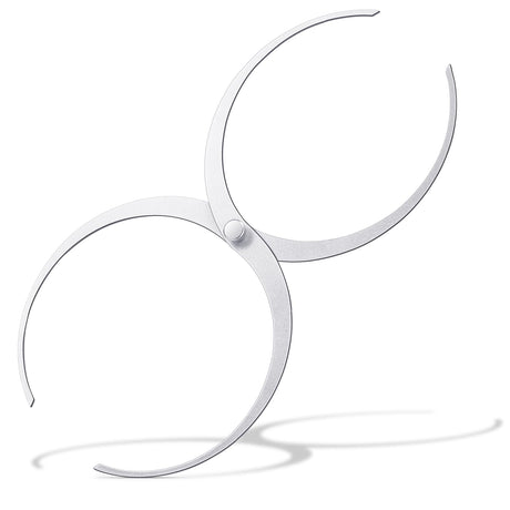 Saysurey Wood Turning Double Ended Bowl Calipers Stainless Steel Woodworking Woodturning Tools Pottery Calipers Wood Lathe Thickness Measuring Tool(11 Inch) Saysurey