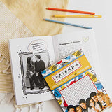 Friends Word Search, Quips, Quotes, and Coloring Book (Coloring Book & Word Search) WoodArtSupply