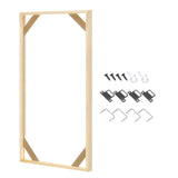 PATIKIL 18x24 inch Canvas Stretcher Bars, DIY Removable Wooden Splicing Canvas Frames Kit for Oil Paintings Poster Picture Photo, Arts Accessory, Paint by Numbers PATIKIL