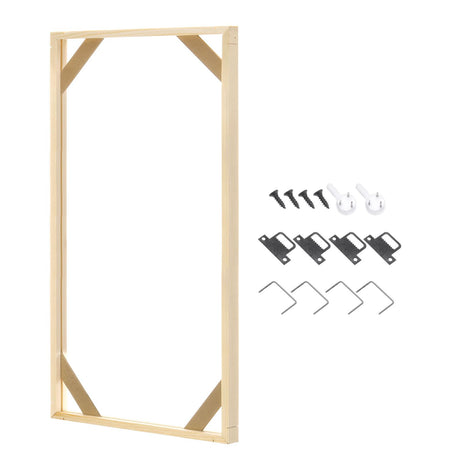 PATIKIL 18x24 inch Canvas Stretcher Bars, DIY Removable Wooden Splicing Canvas Frames Kit for Oil Paintings Poster Picture Photo, Arts Accessory, Paint by Numbers PATIKIL