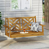Christopher Knight Home Alejandro Porch Swing, Teak Christopher Knight Home