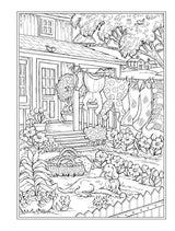Creative Haven Small-Town Charm Coloring Book (Adult Coloring Books: In The Country) WoodArtSupply