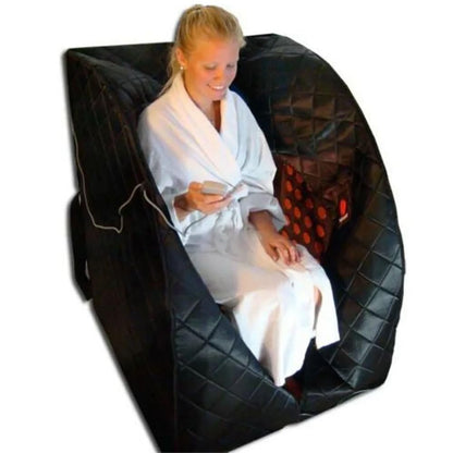 Therasage Thera360Plus Black Portable Full Spectrum Infared Sauna - WoodArtSupply