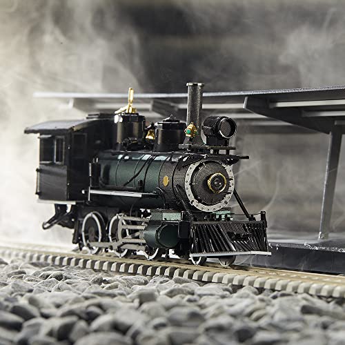 Piececool 3D Puzzle for Adults, Mogul Steam Engine Steamer 3D Metal Model Building Kits Challenging Assembly Hobbies DIY Crafts Kits, Best Birthday Christams Gifts