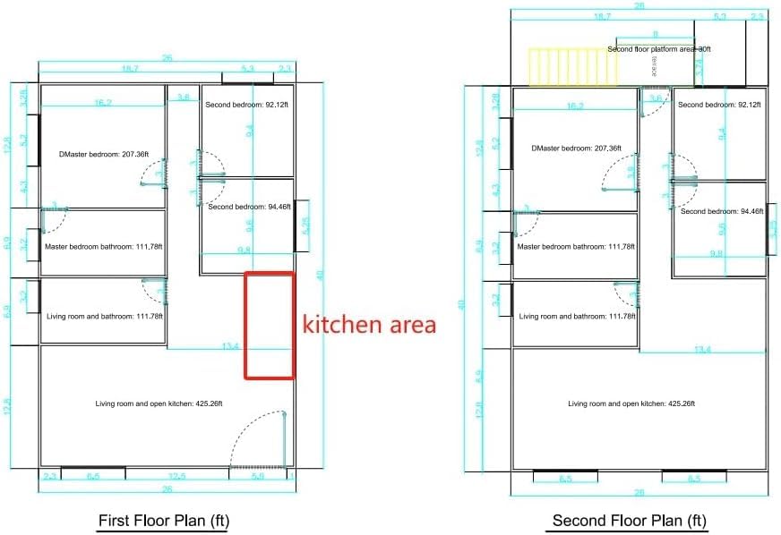 Double Story House 2024 Tiny house, Foldable Tiny Home with Well Equipped Bathroom & Kitchen, Portable, Cabin Prefab Space 40 FT, Tiny House to Live in, Modular homes, Container house, Mobile - WoodArtSupply