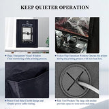 3D Printer Enclosure for Creality Ender 3/ Ender 3 Pro/Ender 3 V2, Fireproof & Dustproof Tent Constant Temperature Protective Cover for Anycubic Elegoo 3D Printers 25.6” ×21.6” ×29.5” UNIDO