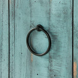 Martin Svensson Home Garden District Rustic Turquoise Solid Wood 65" TV Stand Martin Svensson Home