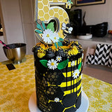 12 Pieces Bee Honeycomb Stencil, Reusable Bee Stencils for Painting on Wood Signs Furniture DIY Crafts Wall Canvas Fabric Plastic Drawing Template Hexagon Paint Wood Burning Stencils (bee) Hosomono