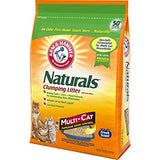ARM HAMMER Naturals Cat Litter, Multi Cat, 18lb Bag Arm & Hammer