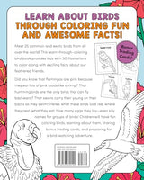 Bird Book for Kids: Coloring Fun and Awesome Facts (A Did You Know? Coloring Book) WoodArtSupply