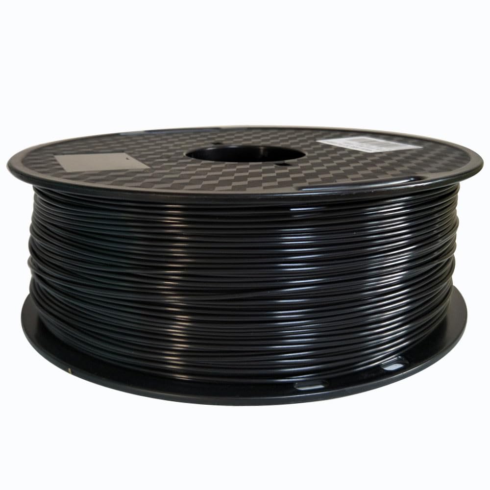 CC3D Pro ABS Filament Black 1.75 mm 1KG 3D Printer Better Adhesion ABS Filament Black Color Lower Warpage FDM 3D Printing Materials CC3D