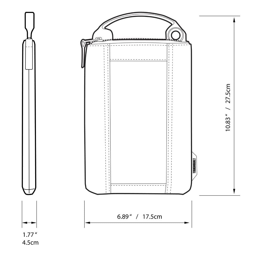 ToughBuilt TOU-94-M-3 Fastener Bags (Pack of 3) ToughBuilt