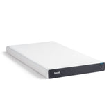 LUCID 5 Inch Memory Foam Bamboo Charcoal Mattress and 9 Inch Steel Foldable Queen Box Spring Foundation with Center Support Bolts and Cover LUCID