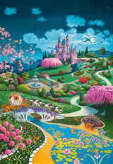 CASTORLAND 1000 Piece Jigsaw Puzzles, Cinderella's Castle, Fairytale Scenery, Adult Puzzle, Castorland C-105243-2 Castorland