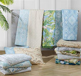 Tommy Bahama - King Quilt Set, Soft Bedding with Matching Shams, Cozy Bedspread, Bedding Set for All Seasons (Chevron White, King) Tommy Bahama