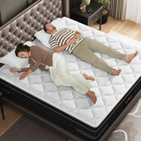UniPon Firm Full Mattress 14 Inch Deep Sleep Hybrid Mattress with Extra Back & Hip Support, Motion Isolation with Fiberglass-Free, CertiPUR-US Certified, 365-Night Trial UniPon