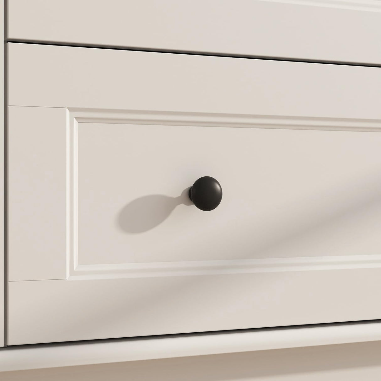 ECACAD 4 Door Wardrobe Closet Armoire with 2 Drawers, Multi-Tier Storage Shelves & Hanging Rods, 63”W Wooden Clothes Storage Cabinet with Solid Legs for Bedroom, White ECACAD