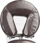 Master Massage Bedford Adjustable Portable Folding Full Body Massage Chair, Coffee, 11" x 14" x 39" Master Massage Equipment