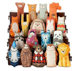 Kiriki Press DIY Embroidery Doll Kit - Skill Level 2 - Beginner to Advanced Embroidery Kits for Adults Teens (3 Skill Levels) Animal Embroidery Kit - Screen Printed Pattern (Pigeon - Level 2)