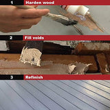 PC Products 84113 Rotted Wood Repair Kit, Water-Based Hardener, Epoxy Paste & Epoxy Putty, 1 oz PC Products