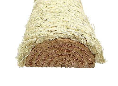New Cat Condos 140003- Solid Wood Cat Climbing Tower Cat Tree, Beige New Cat Condos