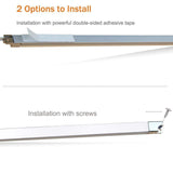 Cefrank Under Cabinet Lighting Bookshelf Light Bar - UL-Listed - Low Profile - Energy Saving - Cool to Touch - Soft Warm White Cefrank