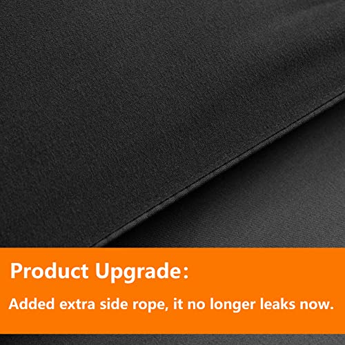TAIMIT Full Size Comforter Set - 7 Pieces, Bed in a Bag Bedding Sets with All Season Soft Quilted Warm Fluffy Reversible Comforter,Flat Sheet,Fitted Sheet,2 Pillow Shams,2 Pillowcases,Dark Grey TAIMIT